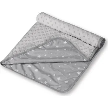Dětská deka 2G Deka šedé hvězdičky