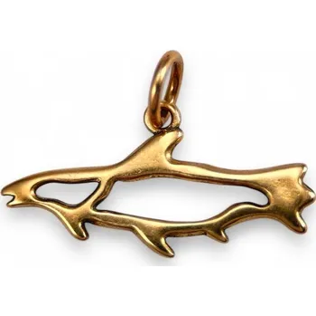 Přívěsek Drakkaria LUOSSA, sámský losos, přívěšek bronz