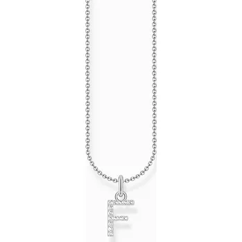 Náhrdelník Thomas Sabo KE2245-051-14-L45V Silver necklace letter F