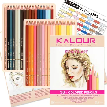 Pastelka Top model Kalour, KP-FS036, sada pastelek, skin/pleťové odstíny, 36 ks