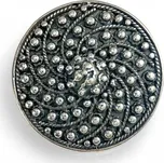 Drakkaria OCHRANNÝ VIKINSKÝ ŠTÍT, Birka, stříbrný přívěsek, Ag 925, 10g