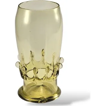 Sklenice Milaglass BORGIA, zelené lesní sklo, číše