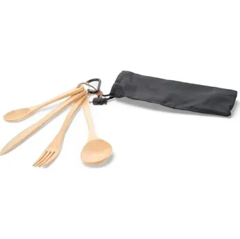 Příbor Finské dřevěné kempingové příbory