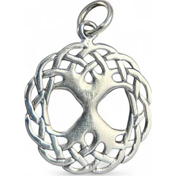 Přívěsek Megalith ARBOR VITAE, strom života, stříbrný přívěsek malý, Ag 925