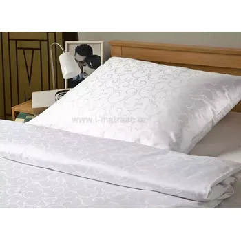 Povlečení Damaškové povlečení Ornella FNR bílá