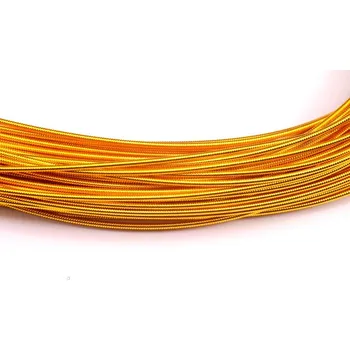 Korálek French wire zlatý tmavý č. 20 (1mm)