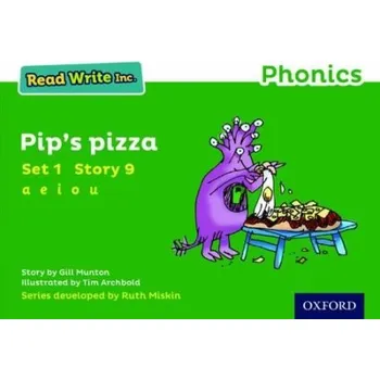Cizí jazyk Read Write Inc. Phonics: 9 Pip's Pizza (Green Set 1 Storybook) - Munton, Gill