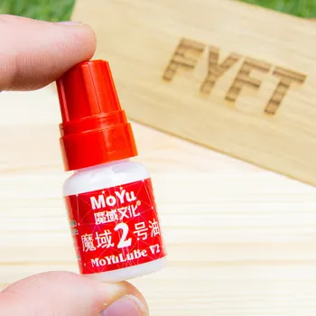 Olejnička MoYu Lube V1 a V2 - lubrikant k promazání kostky 5ml Barva: V2