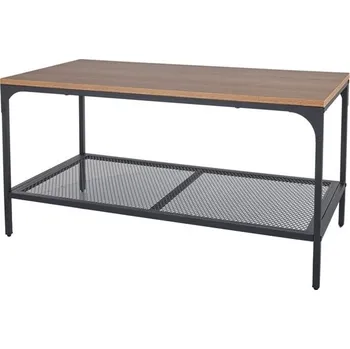 Konferenční stolek TRENDY LEXUS - konferenční stolek , lamino DUB/ČERNÝ KOV (LEXLDC= 1 BALÍK) (S)(K150) NOVINKA