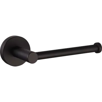 Držák toaletního papíru horizontální, černý KB07 01