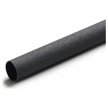 EKO brčka Black ⌀6mm x 23cm (250ks) Euro Straws