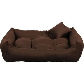 Pelíšek pro psa BOHO obdélníkový pelech pro psa, hnědý - 100 cm x 75 cm