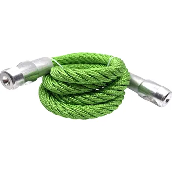 Tažné lano Lano s bočními spoji - zelené 1m