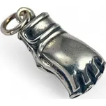 Drakkaria MMA rukavice, stříbrný přívěsek, Ag 925 10g