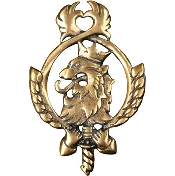 Přívěsek Drakkaria Český lev v lipové ratolesti, přívěsek, bronz