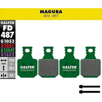 Brzda na kolo Brzdové destičky Galfer Pro FD487 G1554T Magura FD487G1554T - Odesíláme do 24 hodin