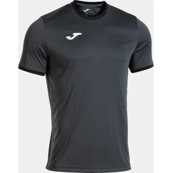 Pánské tričko Tričko s krátkým rukávem Joma Combi Premium Velikost: L, Barva: antracit/černá