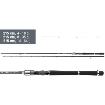 Rybářský prut Přívlačový prut Daiwa Pro Staff Y&amp;B - 2,15 m, 14 - 64 g