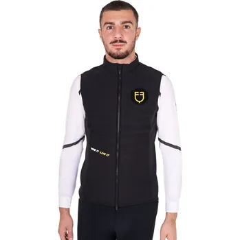 Pánská vesta EQUESTRO Vesta prošívaná Scuderia Equestro, pánská, černá XL