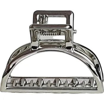 Malý kovový skřipec - stříbrný - 4cm