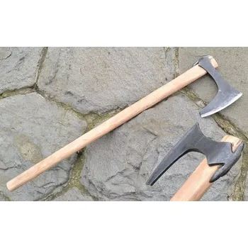 Sekera Drakkaria KOVANÁ SEKERA - BRADATICE, přesná replika, Kyjevská Rus