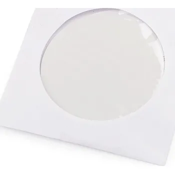 Samolepicí záplata transparetní Ø6 cm rychloopravná, barva transparent