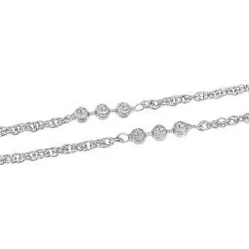 Náhrdelník Zlatnictví U Kostela Ozdobný řetízek kuličky typ B - 42 cm 987527720