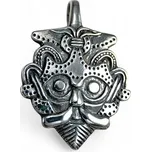 Drakkaria VIKINSKÁ HLAVA, Gnezdovo, stříbrný přívěsek, Ag 925