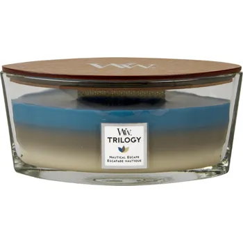 Svíčka WoodWick WoodWick Nautical Escape, Vonná Sviečka 453,6g