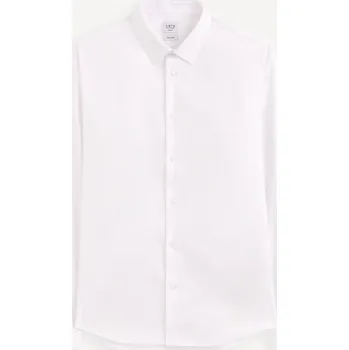 Pánská košile Celio Košile Naroxrg 1150797 Bílá XL