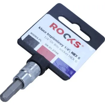 Gola hlavice Rooks Nástrčná hlavice, šestihran HEX 6mm OK-01.2748