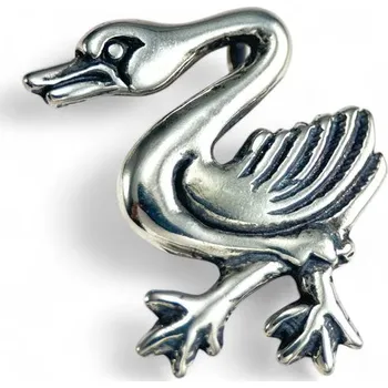 Přívěsek Drakkaria HUSA, středověký stříbrný přívěsek, Ag 925