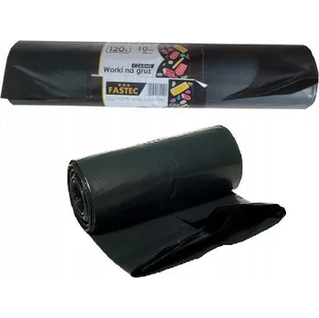 Pytle na odpadky ČERNÉ SUŤ NA SUŤ A ODPAD 120L VELMI SILNÉ 10 KS