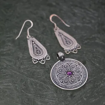 Souprava šperků Drakkaria MORAVIA MAGNA - velkomoravská sada stříbrných šperků, Ag 925