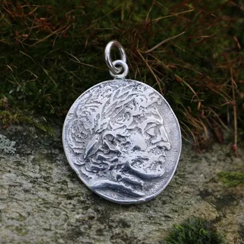 Přívěsek Drakkaria Tetradrachma Alexandra Velikého, přívěsek, stříbro 925