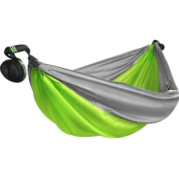 Zahradní nábytek Outdoorová houpací síť SPOKEY AIR ROCKER šedo-zelená