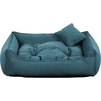 Pelíšek pro psa COMFY obdélníkový pelech pro psa, modrý - 55 cm x 45 cm