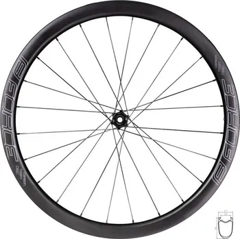 Ráfek na kolo Force zadní kolo TEAM SP KARBON DISC CAMPA 40 plášťové