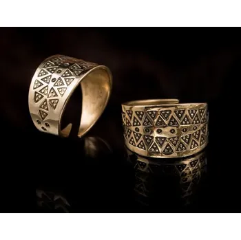 Prsten Drakkaria FALKOR, vikingský prsten, bronz