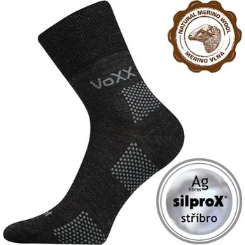 Pánské ponožky VoXX Boma Lonka Litex+VoXX ORIONIS slabé sportovní ponožky s Merino vlnou, VoXX ORIONIS slabé sportovní ponožky s Merino vlnou, VoXX, 108933 tmavě šedá 39-42 (26-28)
