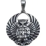 Drakkaria SOVA, antický stříbrný přívěsek, Ag 925