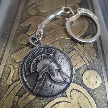 Drakkaria SPARTA, spartský válečník, zinek klíčenka
