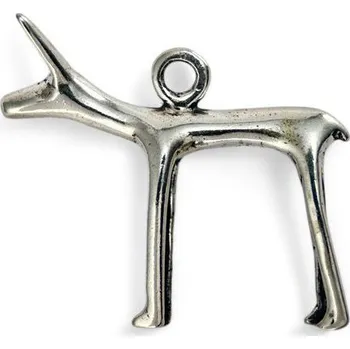 Přívěsek Drakkaria KELTSKÝ PES či SRNA, stříbrný přívěsek, Ag 925