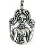 Drakkaria KELTSKÁ BOHYNĚ, stříbrný přívěsek, Ag 925