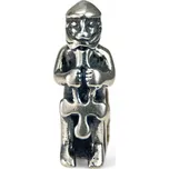 Drakkaria SEDÍCÍ THOR - stříbrný přívěsek, Akureyri, Island, Ag 925