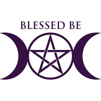 Samolepicí dekorace na vozidlo BLESSED BE, samolepka na auto