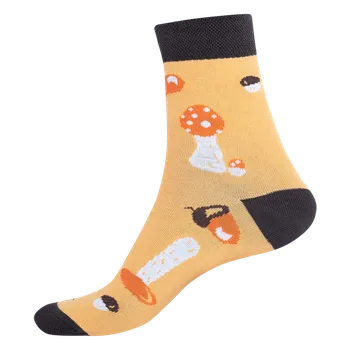 Pánské ponožky Ponožky - Houby - velikost 39-42 (Velikost 39-42)
