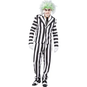 Karnevalový kostým Pánský kostým - Černo bílý klaun 56