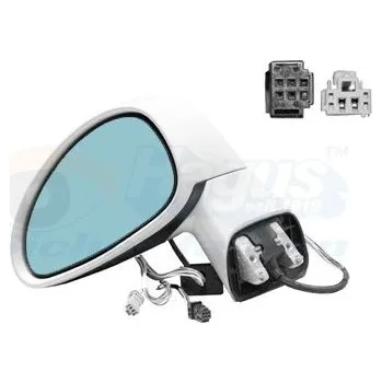 Autodíl Vnější zpětné zrcátko VAN WEZEL 0970807