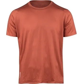 cyklistický dres Force dres MTB MOUNT krátký rukáv (cihlová)